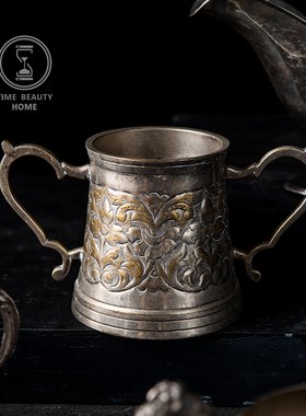 欧式风古董摄影道具装饰摆件