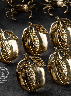 时光美器欧美铜餐巾环