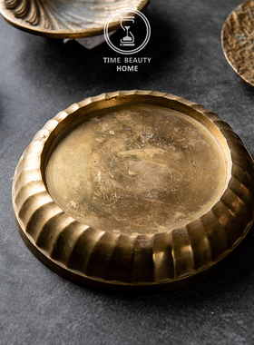 欧美黄铜摆件西洋古董