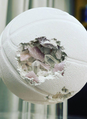 空山基水晶雕塑电话抽象摆件