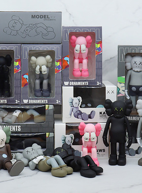 盒装卡通KASW考斯手办模型公仔汽车摆件创意个性车内装饰用品