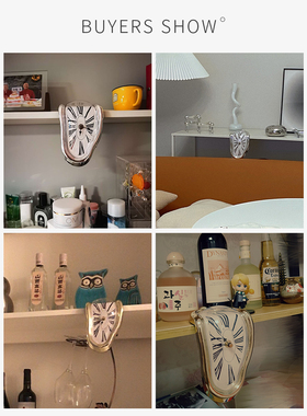 西班牙达利融化扭曲钟表