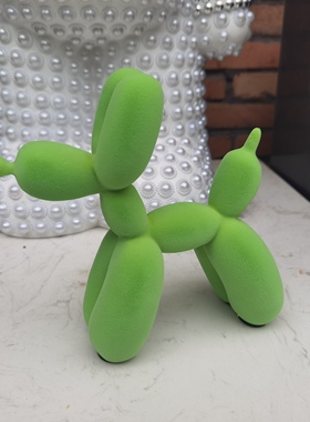 植绒气球狗杰夫昆斯JeffKoons桌面摆件雕塑客厅潮流饰品潮流潮玩