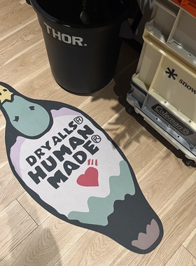 human made 硅藻泥地垫吸水地毯防滑止滑户入门地垫 鸭子