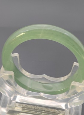 天然东陵玉手镯玉石时尚饰品女