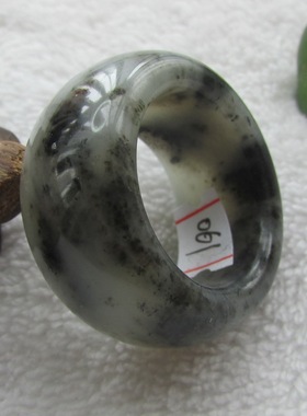 天然玉石戒指岫玉指环流行饰品