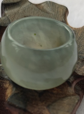 天然岫玉玉石戒指指环时尚饰品