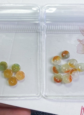 2694号天然缅甸翡翠a货冰种小平安扣54个打包不拆一图一物