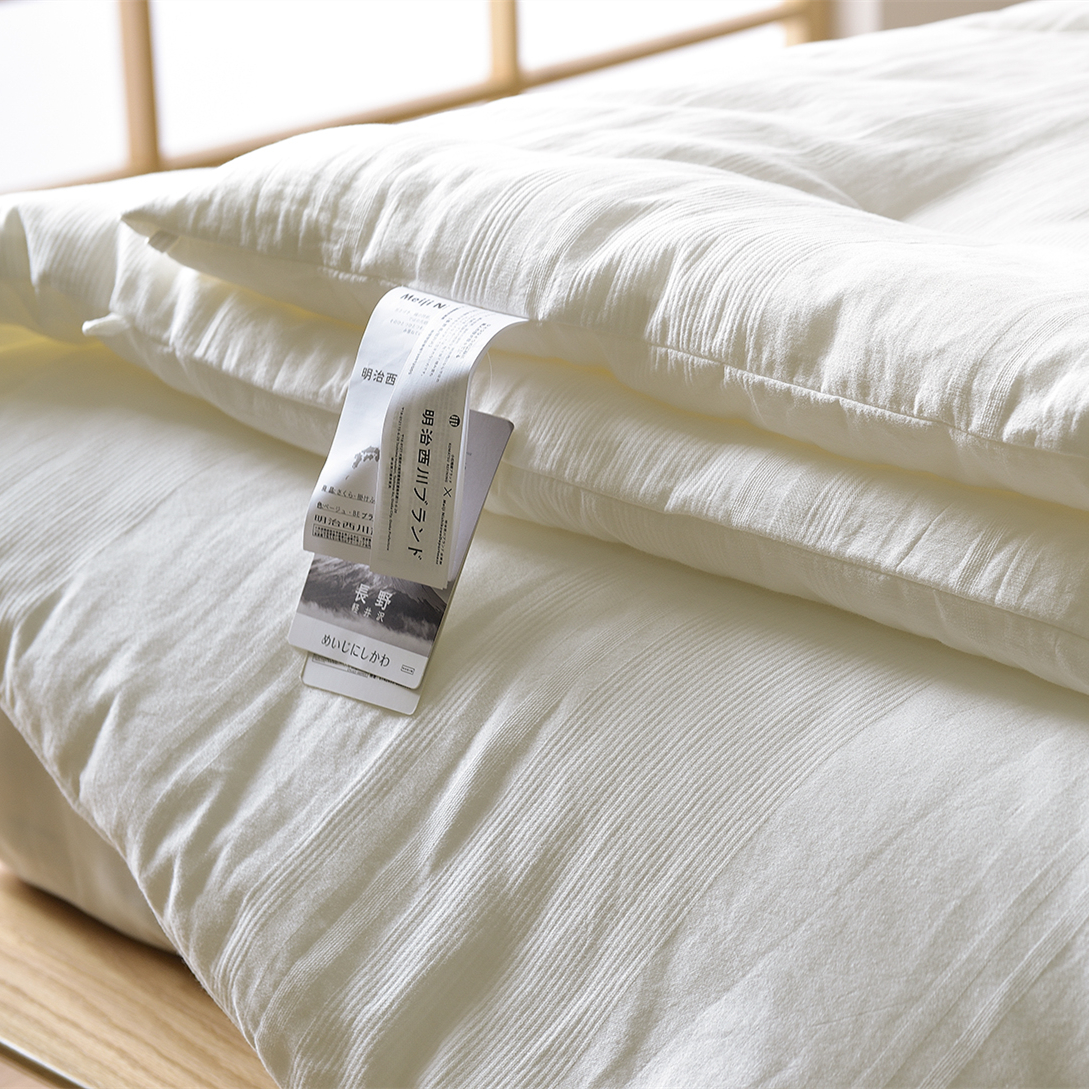 纯白色被芯 全棉日式双人柔软加厚秋冬被2米保暖夏被春秋被1米5,淘宝优惠券,粉丝福利购,淘宝优惠卷