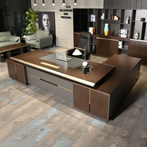 Boss Table Presidents Table Minima Modern Upscale Boss Desk Light Extravagant Bandai Manager Table Office Furniture