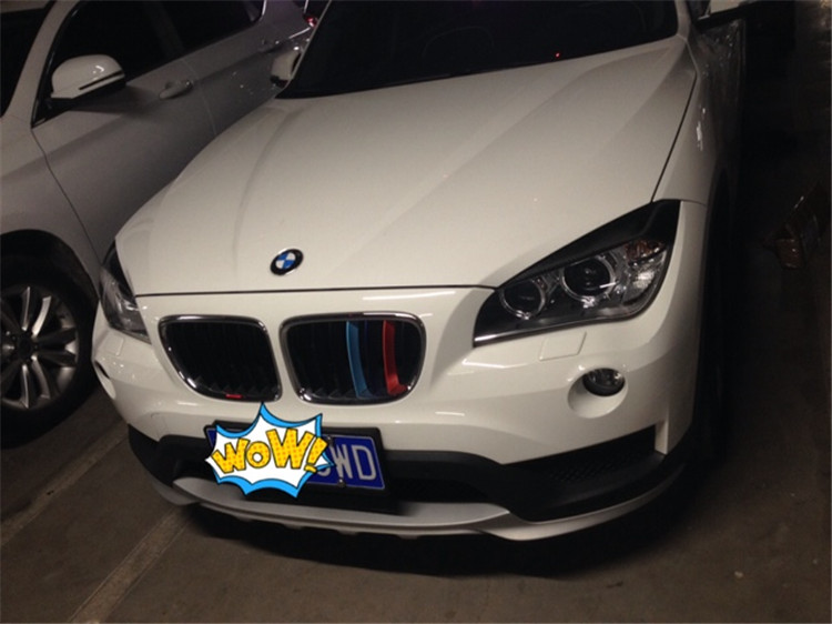 适用于 BMW 宝马 X1 E84 碳纤维 灯眉  改装 大灯眉贴 装饰专用 - 图2