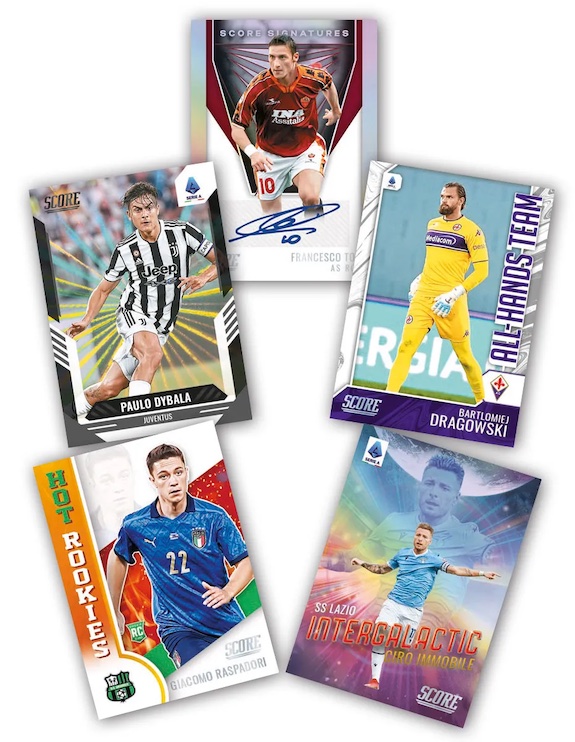 帕尼尼 PANINI 2021-22 意甲 SCORE RETAIL 球星卡盒卡足球卡单盒 - 图0