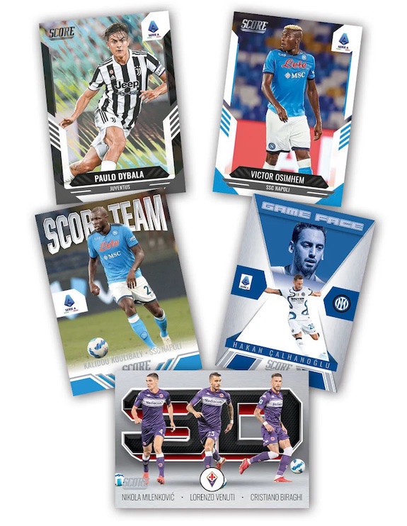 帕尼尼 PANINI 2021-22 意甲 SCORE RETAIL 球星卡盒卡足球卡单盒 - 图1