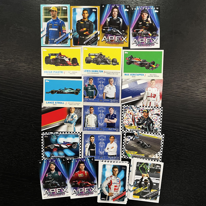 2021 Topps Formula 1 Racing Hobby F1赛车收藏卡球星卡盒卡单盒 - 图1