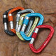 Carabiner thread buckle main lock special ice climbing equipment outdoor