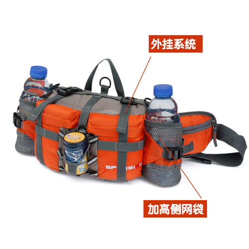火杰腰包女多功能户外运动登山骑行双肩腰包男款旅行战术水壶腰包 - 图0