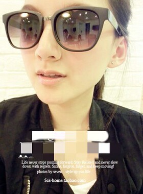 墨镜孙红雷原宿太阳眼镜陆远同款