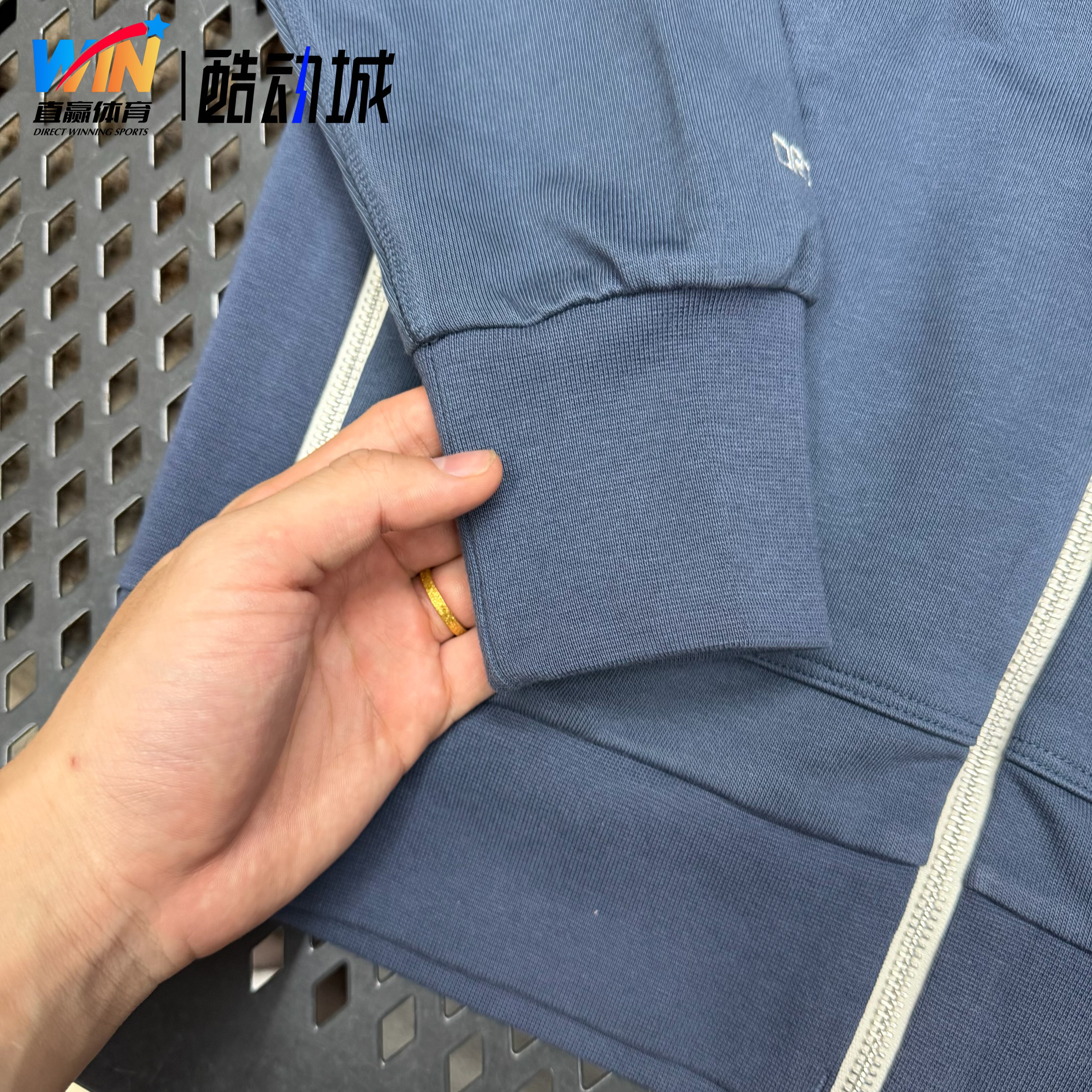 NIKE耐克针织夹克男女连帽开衫卫衣秋季运动拉链外套DQ5817-437,淘宝优惠券,粉丝福利购,淘宝优惠卷