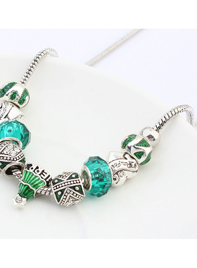 波西米亚风短款多色女士饰品项链