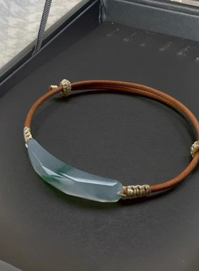 【普陀山正品】平安好运皮绳手链