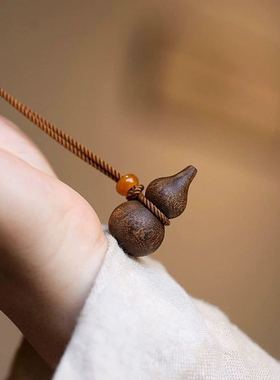 【普陀山官方】福禄双全葫芦吊坠