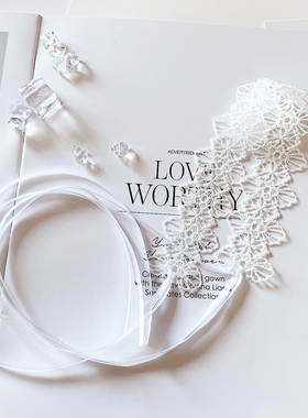 Yolo星球蕾丝花边公主项链甜美少女镂空宫廷锁骨链choker复古宽颈