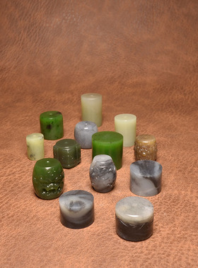 红皮白肉独籽手串配饰扇坠手机挂