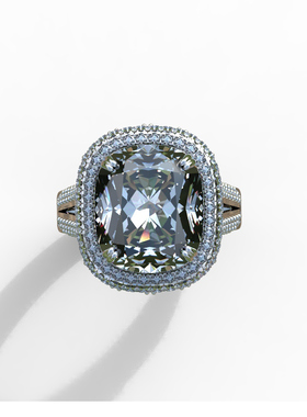 情侣925银欧美大钻戒指新客优惠