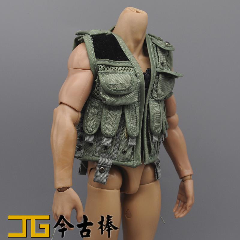 威龙DML1:6兵人模型美军特种部队防弹防护战术背心马甲装备