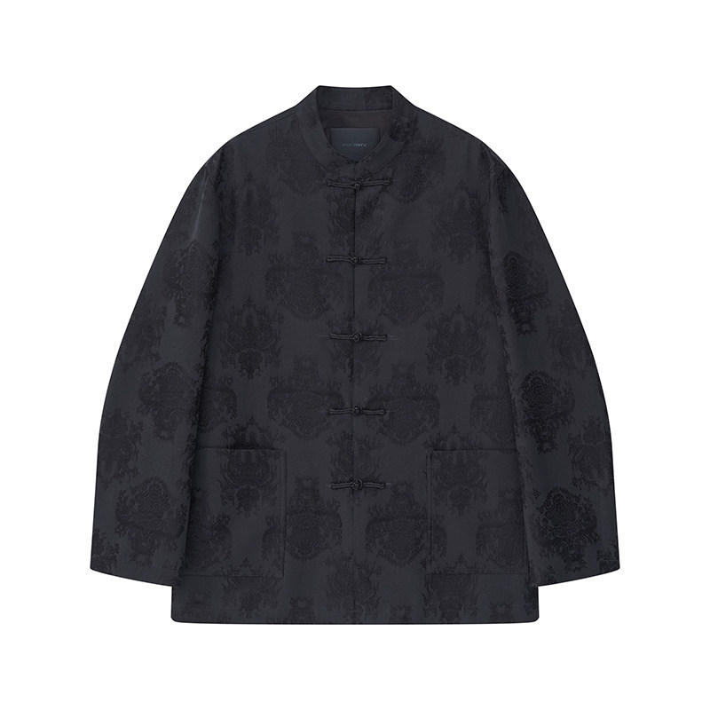 新中式男装外套民族中国风盘扣唐装立领潮流行男士复古中山装,淘宝优惠券,粉丝福利购,淘宝优惠卷