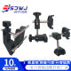 Assembly line stainless steel nylon round clamp guardrail bracket