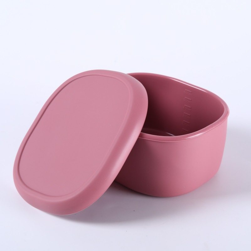 高颜值食品级硅胶冷藏饭盒微波减脂餐密封上班学生水果便当盒保鲜,淘宝优惠券,粉丝福利购,淘宝优惠卷