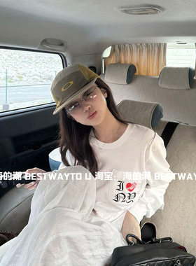 海的潮Jennie小蓝片无框墨镜