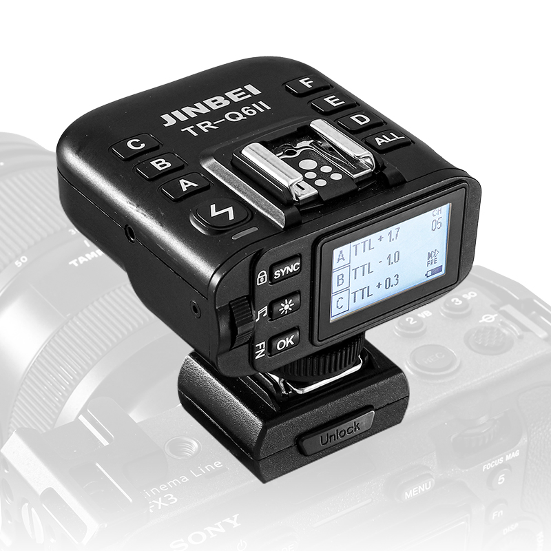 金贝索尼热靴转换器适用于HD-2MAX/HD-1/HI-900机顶灯 TR-Q7II/TR-Q6II高速引闪器 - 图3