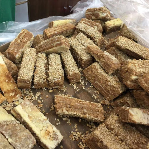 牛街大顺斋清真点心小吃麻将红糖麻酱排500g全国发货北京可闪送 - 图0