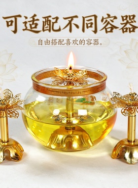 多功能伸缩水晶环保灯绳佛钵莲花