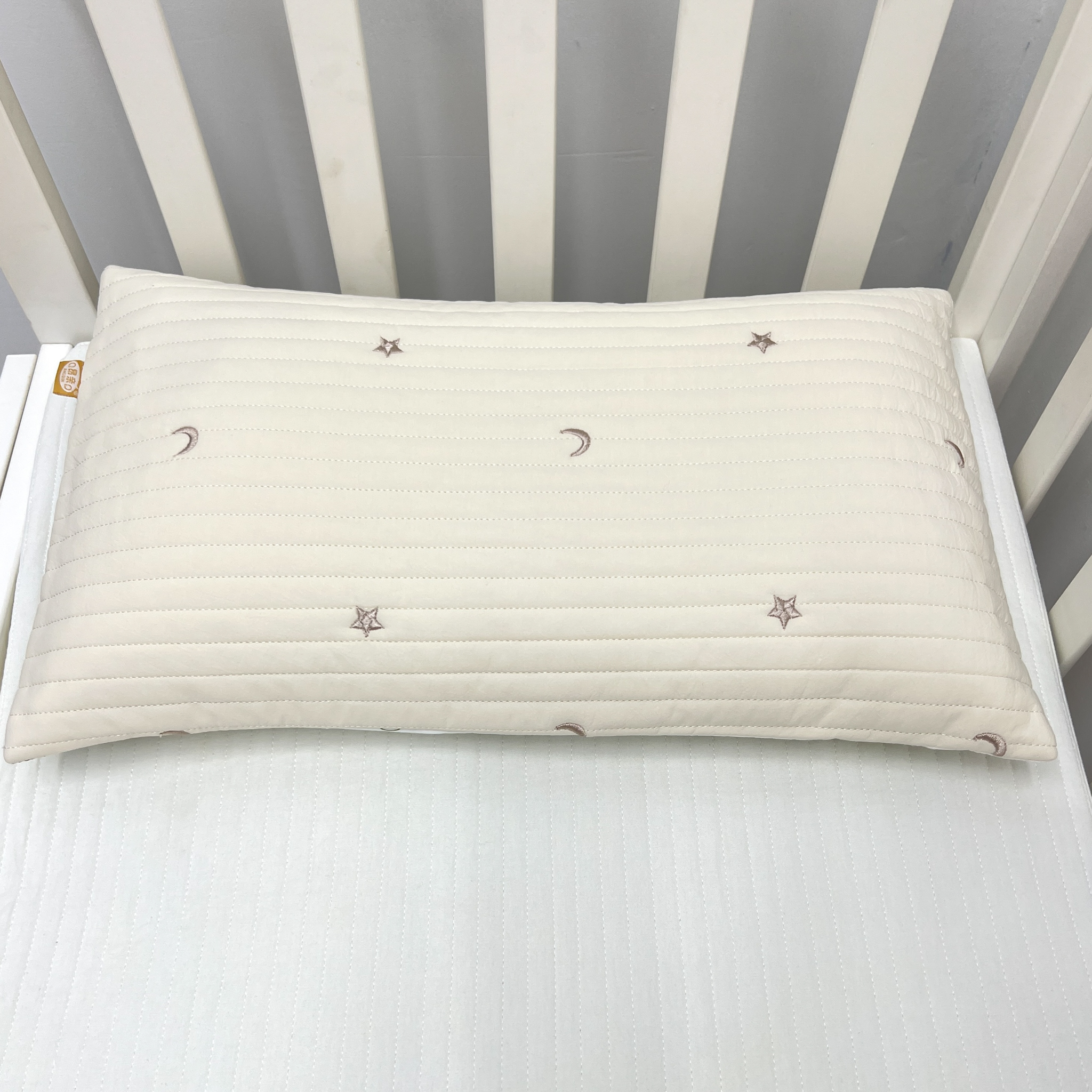 儿童枕套韩式绗缝纯棉婴儿枕芯保护套幼儿园小孩枕头套成人可定制