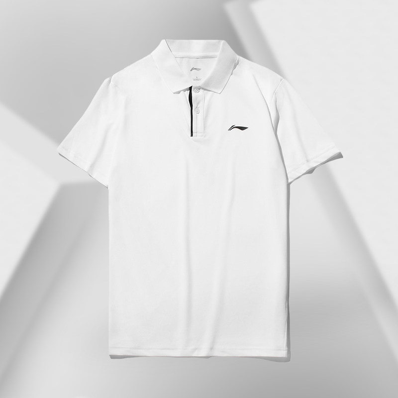 李宁短袖T恤POLO衫男士新款休闲翻领尖领上衣夏季运动服APLQ249,淘宝优惠券,粉丝福利购,淘宝优惠卷