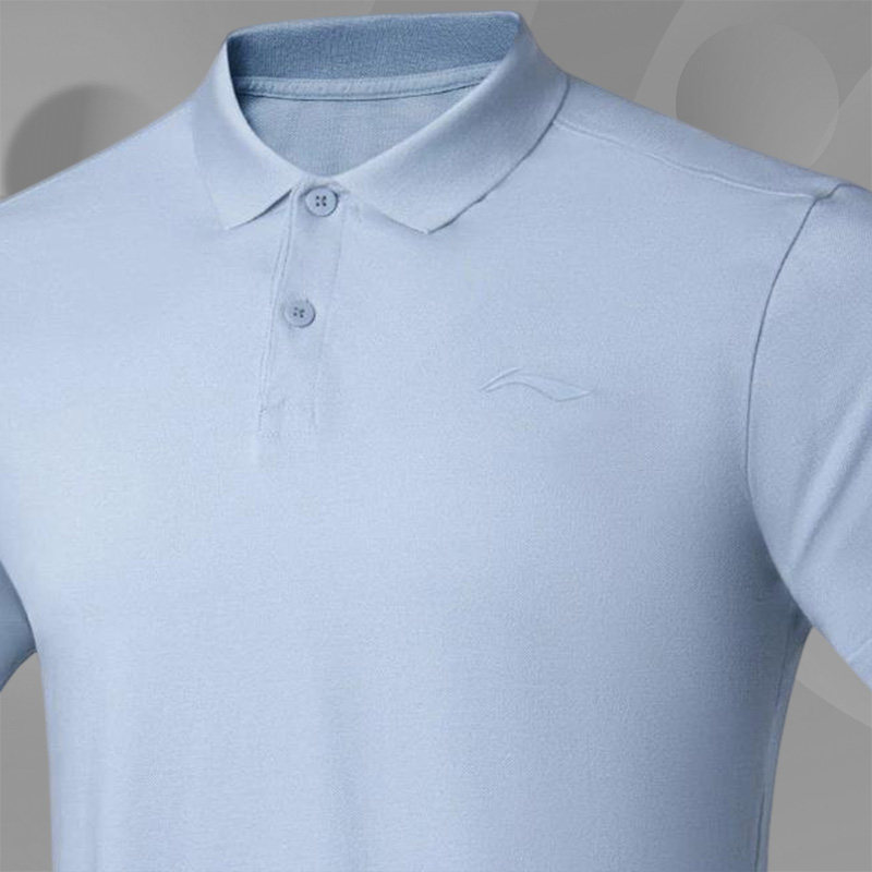 Lining/李宁正品新款男士健身系列休闲翻领纯棉短袖POLO衫APLT029,淘宝优惠券,粉丝福利购,淘宝优惠卷