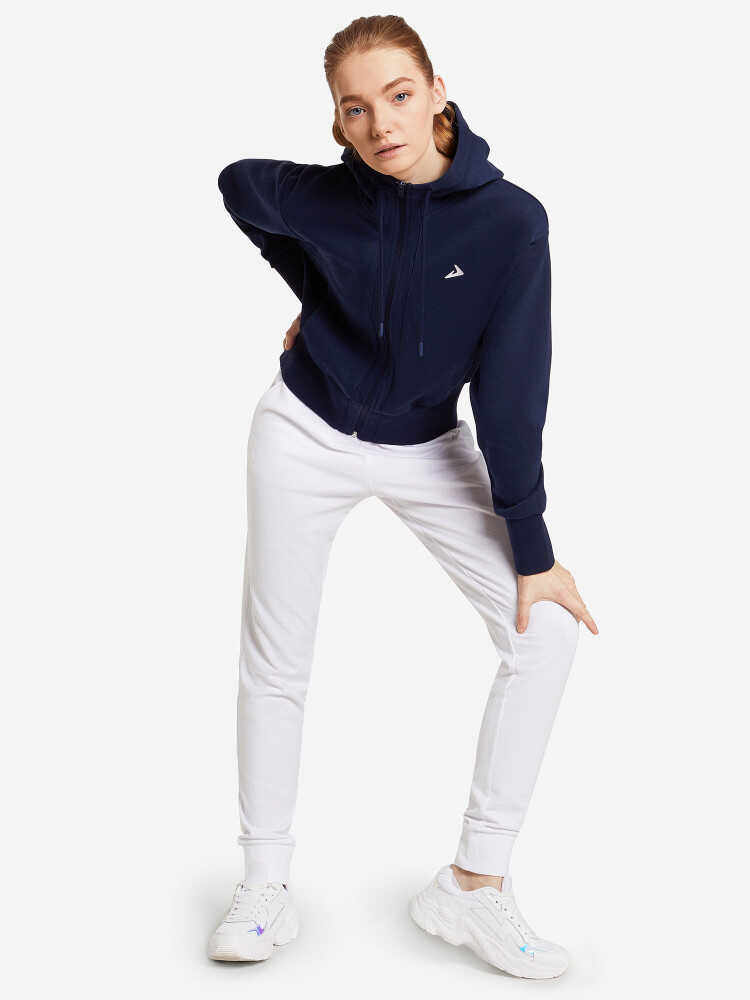 外单 休闲拉链运动外套女连帽卫衣短款春秋款,淘宝优惠券,粉丝福利购,淘宝优惠卷