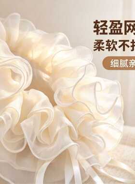 2026新款网红同款假领子丝巾网纱