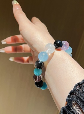 刘亦菲同款多宝手链天然水晶手串