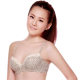 Push up leopard print student style girly bra