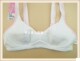Yilanfen solid color cotton girls bra 2 pieces