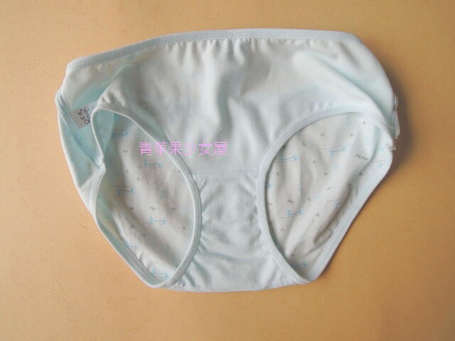 Cartoon student medium low waist girl underwear special price clearance