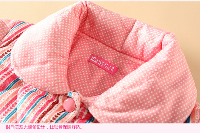 Girls' Winter Warm and Velvet Large Size Home Clothes