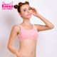 Kewa clothes new girl bra vest type no rims developmental period student underwear printed full cup bra cotton