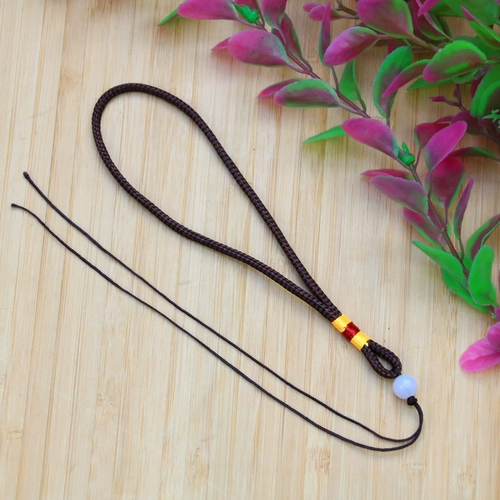 Плетеный аксессуар ручной работы из грецкого ореха, украшение-шарик из нефрита, ручка, украшение в руку, ремешок, аксессуары