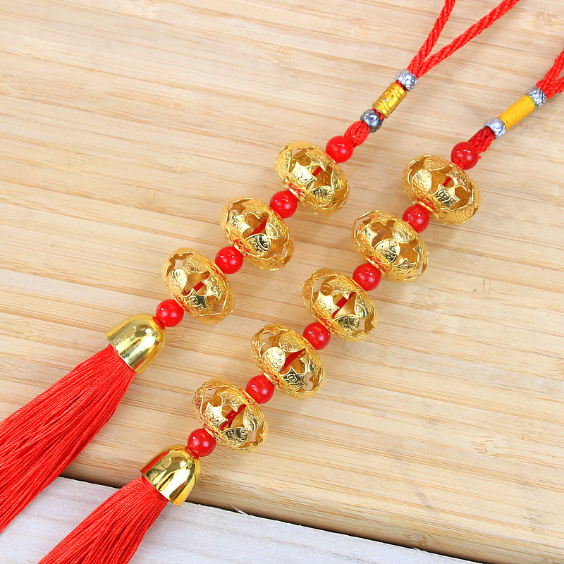 五福临门金色福鱼灯笼铃铛挂件件新年春节喜庆装饰挂饰汽车挂件,节庆用品/礼品,挂饰/生肖挂饰,淘宝优惠券,粉丝福利购,淘宝优惠卷