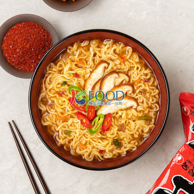 Imported from South Korea, Nongshim Shin Ramyeon, Anseong Noodle Soup, Fried Sauce, Spicy Korean Instant Noodles, Mixed Noodles, Bagged Squid Instant Noodles